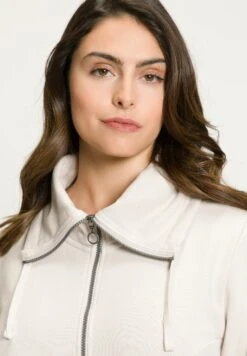 Ulla Popken Bluza Rozpinana - Graubeige -Ulla Popken 2b8d9fab278f45c2951e379d8a43ed60