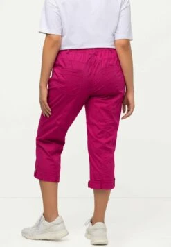 Ulla Popken Spodnie Materiałowe - Fuchsia Pink -Ulla Popken 2e6ec91e1a2f48d0801b2781ab5bce0d