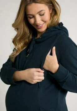 Ulla Popken Bluza Z Kapturem - Marine 7 Ulla Popken Bluza Z Kapturem - Marine -Ulla Popken 2e6f6599f9d94bd3967499b039b9dca3