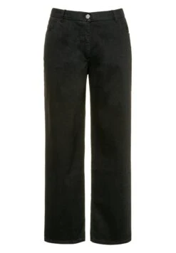 Ulla Popken Jeansy Straight Leg - Noir -Ulla Popken 2f6905c450144ae28ec64fabfc4ed14f