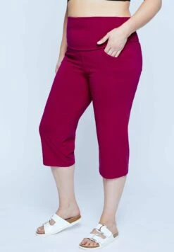 Ulla Popken Spodnie Materiałowe - Magnolienrot -Ulla Popken 306af886f01b4812a264a85f11dd1fee