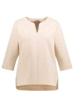 Ulla Popken Bluza - Beige 9 Ulla Popken Bluza - Beige -Ulla Popken 317ea3348b5249a6914e2e7beaeadeba