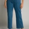 Ulla Popken Jeansy Bootcut - Light Blue