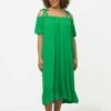 Ulla Popken Sukienka Z Dżerseju - Vert Gazon -Ulla Popken 325001186e65424f931922d86a77afab