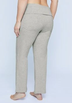 Ulla Popken Spodnie Materiałowe - Grau Melange -Ulla Popken 32d4330165ab4cc6bd5b016dd31bf8d6