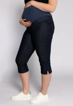 Ulla Popken Jeansy Skinny Fit - Dark Blue Denim -Ulla Popken 3610a4dc96f94d0e92ec64532be5d9c6