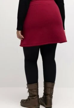 Ulla Popken Spódnica Trapezowa - Rouge Bordeaux -Ulla Popken 368b4ffc86f845c6b62bfd4a9e70b590