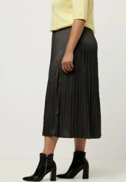 Ulla Popken Spódnica Trapezowa - Dunkles Anthrazit -Ulla Popken 36afb0ac53164d29b6656ea4b108504b