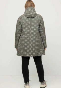 Ulla Popken Kurtka Przeciwdeszczowa - Lodengroen -Ulla Popken 3889d7aafb834f74a8dfe5086336cd63