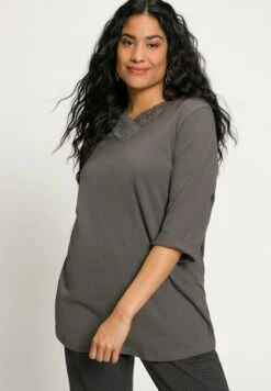 Ulla Popken V HALS 3/4 MOUWEN - Koszulka Do Spania - Asbruin 8 Ulla Popken V HALS 3/4 MOUWEN - Koszulka Do Spania - Asbruin -Ulla Popken 38cf47eb20b046968dc87ef5483b4024