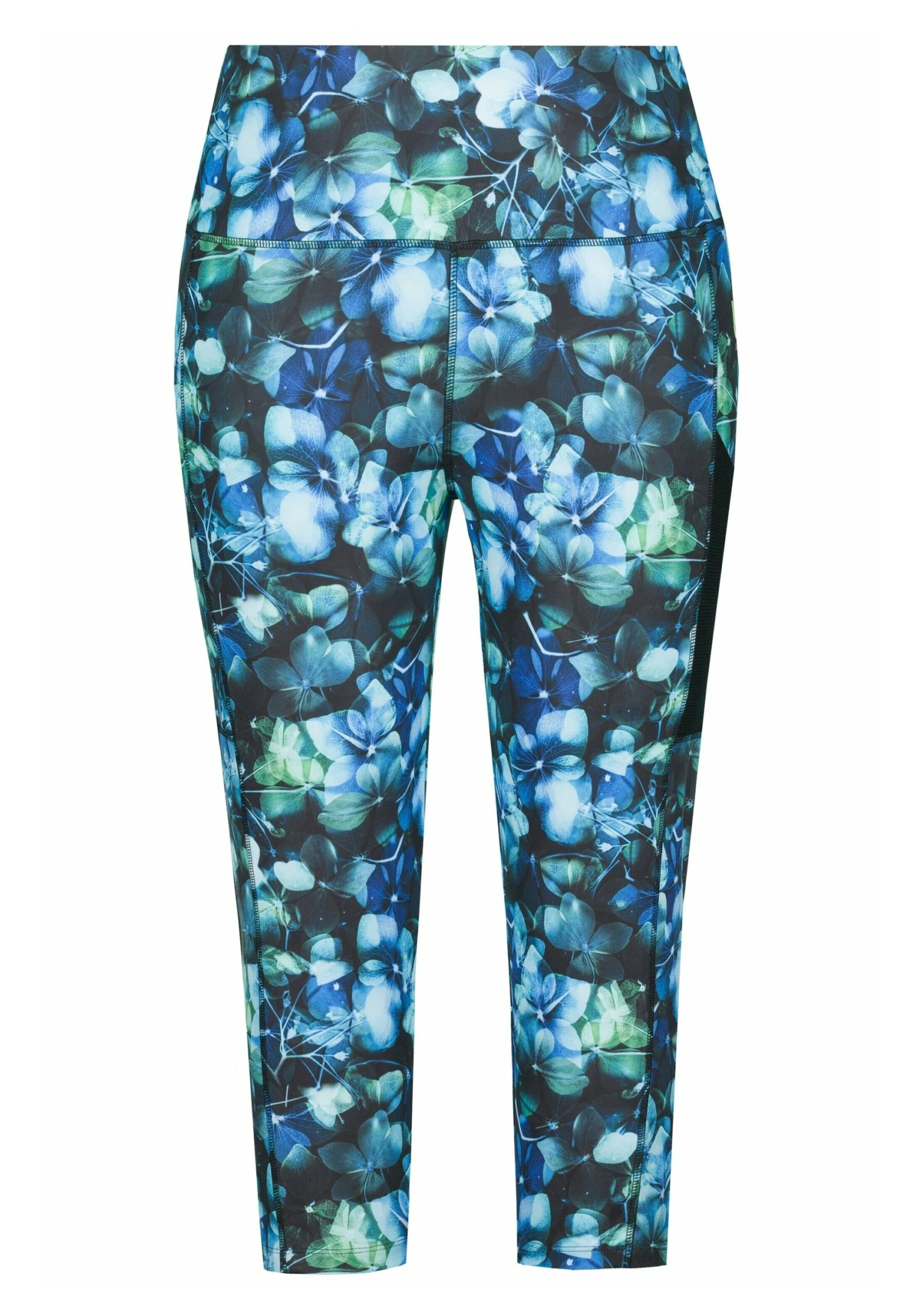 Ulla Popken TAILLE HAUTE POCHES - Legginsy - Blue 7 Ulla Popken TAILLE HAUTE POCHES - Legginsy - Blue - obrazek 5