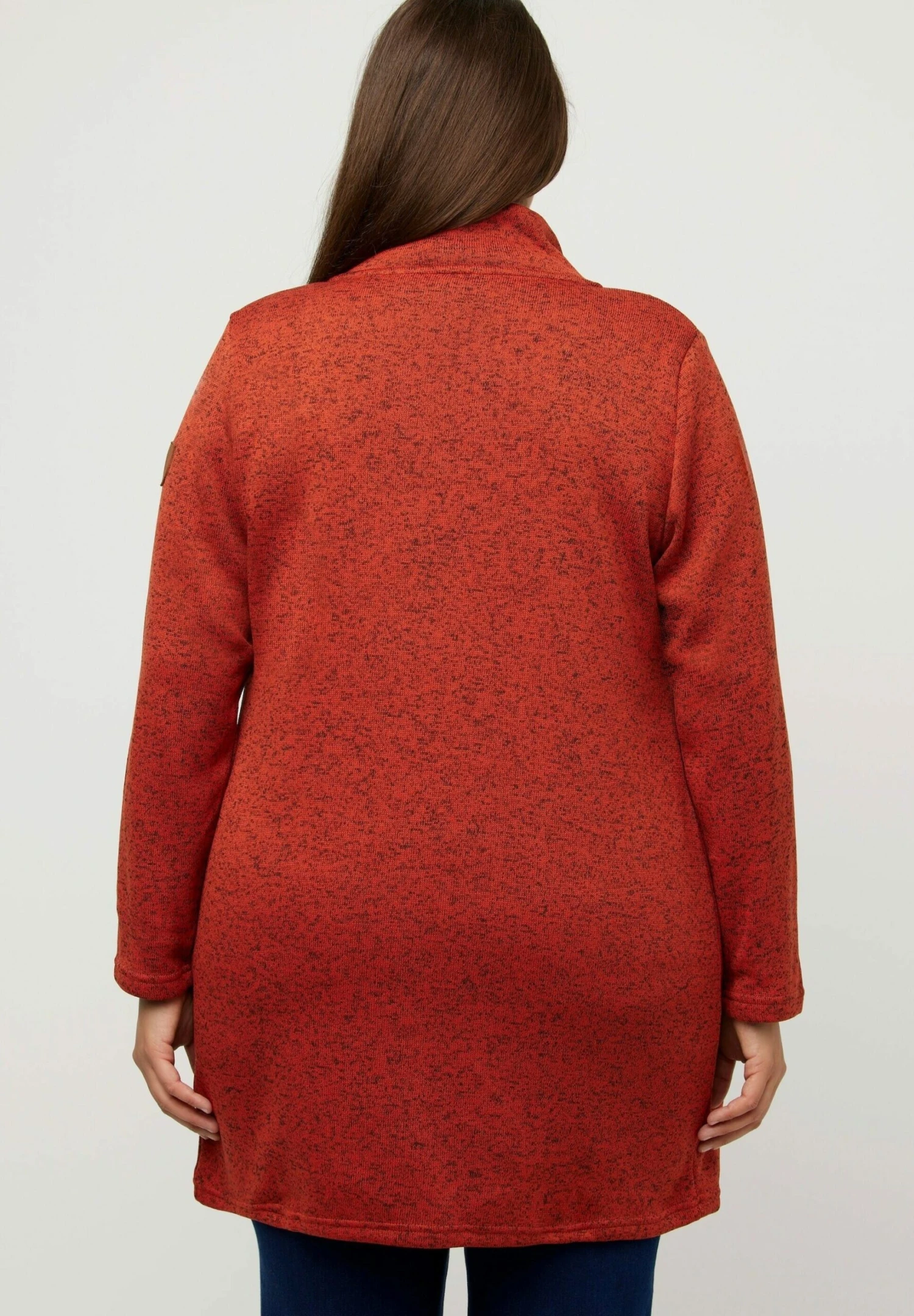 Ulla Popken Krótki Płaszcz - Terracotta 5 Ulla Popken Krótki Płaszcz - Terracotta - obrazek 3