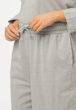 Ulla Popken Szorty - Gris Clair Chiné -Ulla Popken 3a3fb371557844b3a995c8f1ff3729a2