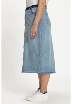 Ulla Popken Spódnica Jeansowa - Bleu Clair -Ulla Popken 3afc9d631f6544ceaaaaf040126132a5