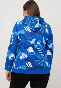 Ulla Popken EXTRAWEICH BEDRUCKT LANGARM - Bluza Z Kapturem - Royalblau 9 Ulla Popken EXTRAWEICH BEDRUCKT LANGARM - Bluza Z Kapturem - Royalblau -Ulla Popken 3c0f35f2d3f34e69a8f5640032422058