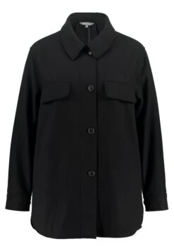 Ulla Popken Klasyczny Płaszcz - Noir 11 Ulla Popken Klasyczny Płaszcz - Noir -Ulla Popken 3ddb978e6dbd45bb98be948121efc515