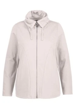 Ulla Popken Bluza Rozpinana - Graubeige -Ulla Popken 3e2cb3e12681480e9521e2a3f6904dad