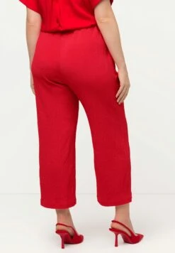 Ulla Popken Spodnie Materiałowe - Salsa Red -Ulla Popken 3ed9f53507bc401b98d2108e61d2084c