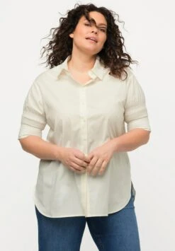 Ulla Popken Koszula - Offwhite -Ulla Popken 3ee51e117a1348dcb7a58cbe8396dae4