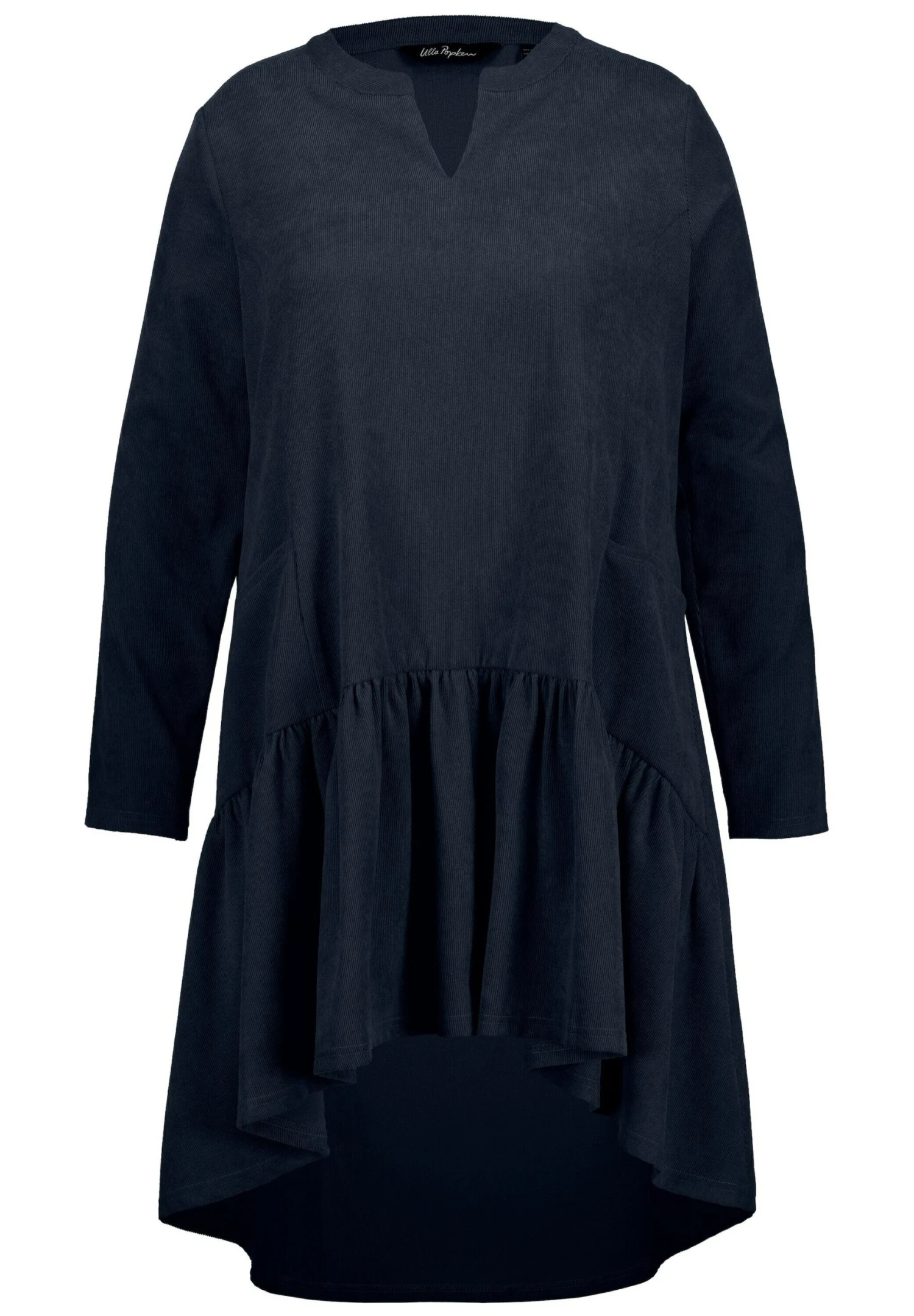 Ulla Popken A-LINIE, TUNIKA-AUSSCHNITT, LANGARM - Sukienka Letnia - Marine 5 Ulla Popken A-LINIE, TUNIKA-AUSSCHNITT, LANGARM - Sukienka Letnia - Marine - obrazek 3