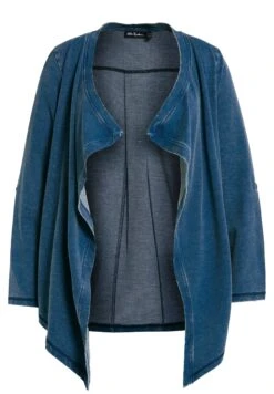 Ulla Popken Kurtka Wiosenna - Blue Denim -Ulla Popken 3fb646ac69c141bc9d636f26eddffc0f
