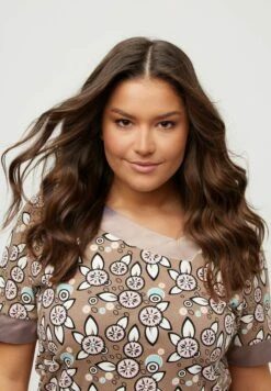 Ulla Popken Koszula Nocna - Taupe Multi 10 Ulla Popken Koszula Nocna - Taupe Multi -Ulla Popken 413c3c4324c94e8caec49b19fedf340a