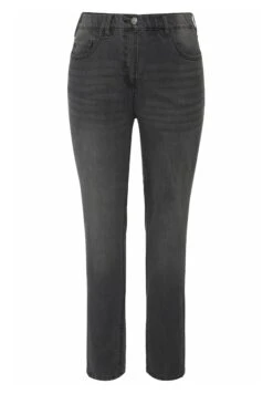 Ulla Popken GROSSE GRÖSSEN SARAH, 5-POCKET, HIG - Jeansy Slim Fit - Grey Denim 15 Ulla Popken GROSSE GRÖSSEN SARAH, 5-POCKET, HIG - Jeansy Slim Fit - Grey Denim -Ulla Popken 41ac418268194b8e813a6f28674db4df
