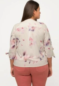 Ulla Popken V-AUSSCHNITT, 3/4-ARM, - Koszula - Popcorn -Ulla Popken 420e65fcef7b4f009b68ea427ce4486e