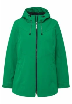 Ulla Popken Krótki Płaszcz - Vert émeraude -Ulla Popken 421c59e5c34b4358bc36eb34048bded2