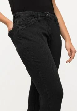 Ulla Popken Jeansy Slim Fit - Noir -Ulla Popken 42a43a62a1344f5fa77796719b10c0ce