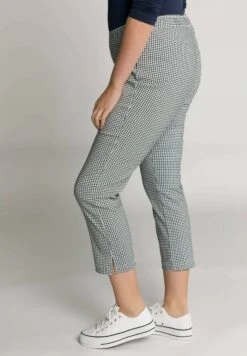 Ulla Popken Spodnie Materiałowe - Schwarz -Ulla Popken 431889460ed947618ec2ddceefff45f3