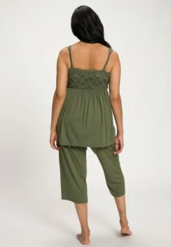 Ulla Popken Piżama - Lodengrün 9 Ulla Popken Piżama - Lodengrün -Ulla Popken 431e1c01635544d491114a6bfb3d8146