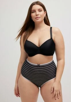 Ulla Popken MAXI LOT DE 3 RAYURES TAILLE HAUTE - Figi - Black -Ulla Popken 438332c138934e479169ec61f424fcc4