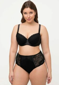 Ulla Popken Biustonosz Z Fiszbiną - Noir