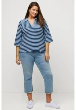 Ulla Popken Koszulka Polo - Hellblau -Ulla Popken 43c6a9a1911f4a2d8fe731d3e8ff3be9