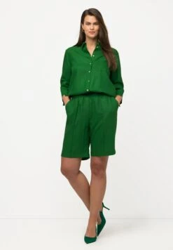 Ulla Popken Szorty - Apple Green -Ulla Popken 45afca3f7cab47d6a3abda5c3717239f