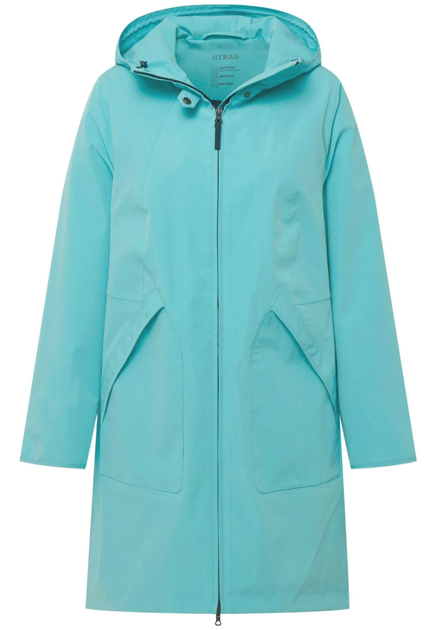 Ulla Popken Parka - Turquoise 7 Ulla Popken Parka - Turquoise - obrazek 5