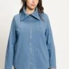 Ulla Popken Bluza Rozpinana - Petrolblau -Ulla Popken 4605119692874d30860104b483b5f867