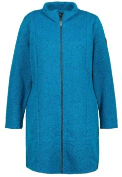 Ulla Popken Krótki Płaszcz - Ozeanblau -Ulla Popken 469057007db5471e8411732c055cfc47