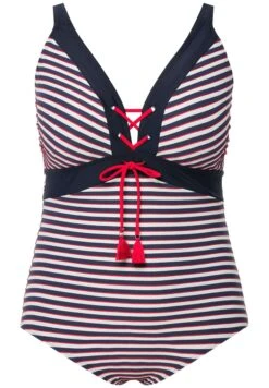 Ulla Popken Kostium Kąpielowy - Rouge -Ulla Popken 47e0f750a7b74501a0df71f0d2f79d23