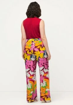 Ulla Popken EN LARGE SANS MANCHES À COL V ET CEINTURE - Kombinezon - Litchi -Ulla Popken 49c5841de5d1458595afce6e66903ac6