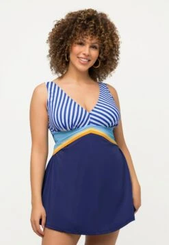 Ulla Popken Kostium Kąpielowy - Paarsblauw