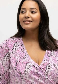 Ulla Popken Bluzka - Pfirsich-pink -Ulla Popken 4baf52d4a3d643dba077efb0068d45b3