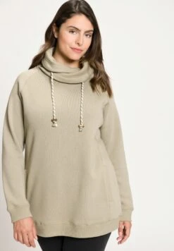 Ulla Popken Bluza - Vert Sauge -Ulla Popken 4d970c7091a941c3ab34dc141915b27d