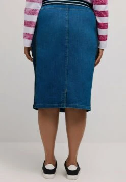 Ulla Popken Spódnica Jeansowa - Bleu Denim -Ulla Popken 4e5ca5c3b4554878893873dad7b1476c