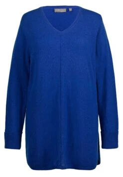 Ulla Popken Sweter - Indigo -Ulla Popken 4f5c4174477f4df5943efe052d4c5b06