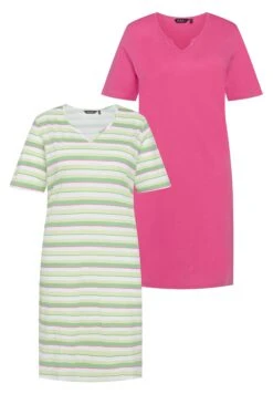 Ulla Popken T-shirt Z Nadrukiem - Rose Vif Clair -Ulla Popken 50cd7d6dec0b4803b1014ffc11e83c05