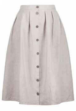 Ulla Popken COMFORT - Spódnica Trapezowa - Dunkelbeige -Ulla Popken 50d95381ba5e42dca9bf9964096ebf6b