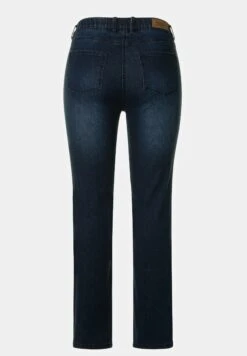 Ulla Popken GROSSE GRÖSSEN SARAH, 5-POCKET, HIG - Jeansy Slim Fit - Blue Denim -Ulla Popken 5127d9eb4bdd4d12b0c3f110e4f43a5a