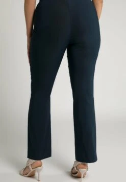 Ulla Popken Spodnie Materiałowe - Marine -Ulla Popken 5247683548e249c3a8616b1119ce90cb
